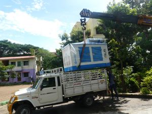 Delivery of new generator