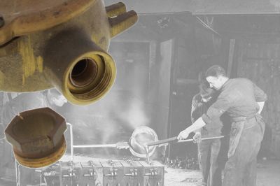1919 - First cable gland on a brass junction box